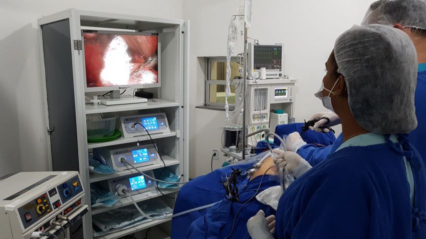 Hospital Nossa Senhora da Conceição realiza primeira cirurgia de retirada de vesicular biliar