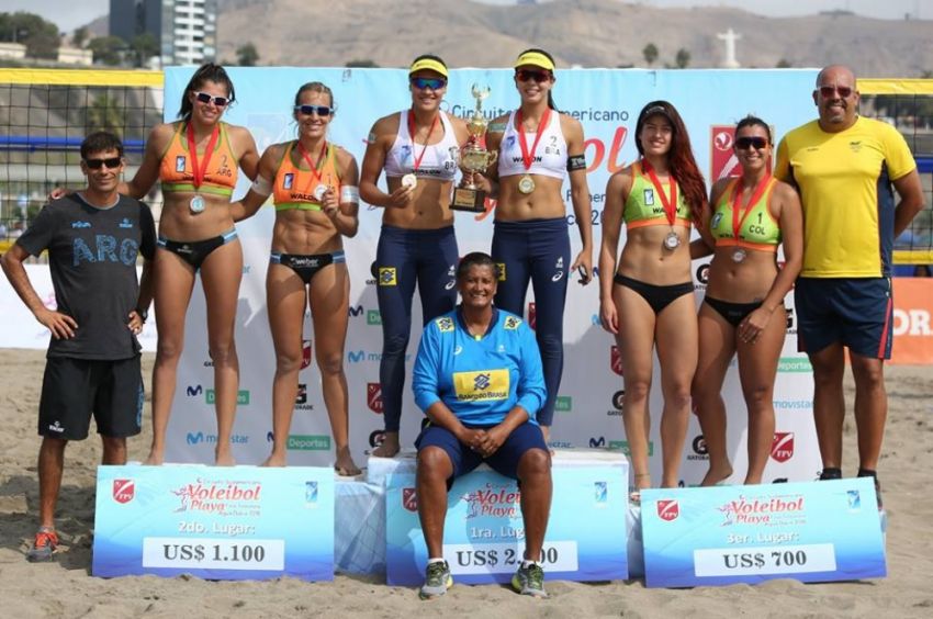 Sergipana vence campeonato Sul-Americano de Vôlei de Praia
