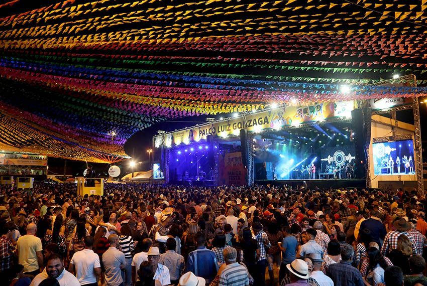 Grandes atrações subiram ao palco do Forró Caju no segundo fim de semana