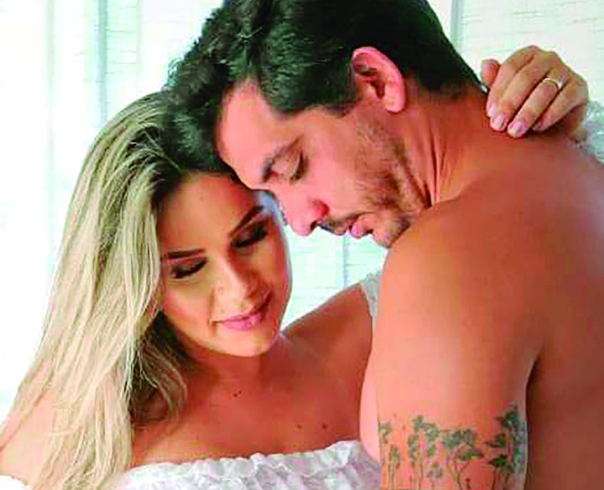 Marina e Bruno Smith fizeram ensaio