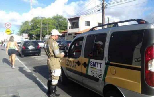 SMTT inicia hoje fiscalização contra clandestinos no transporte escolar