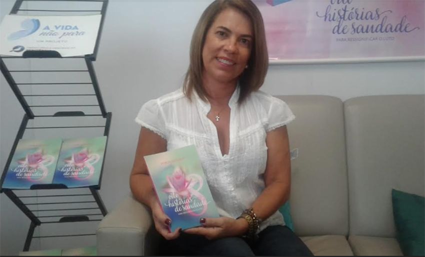 Escritora lança em Aracaju “Oito Histórias de Saudade”