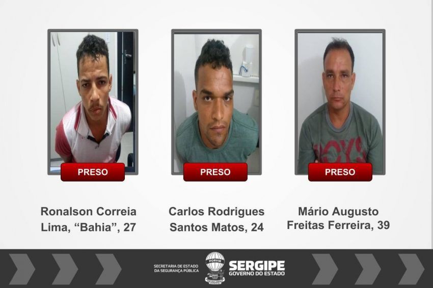 Polícia Civil prende trio suspeito de homicídio no São Conrado