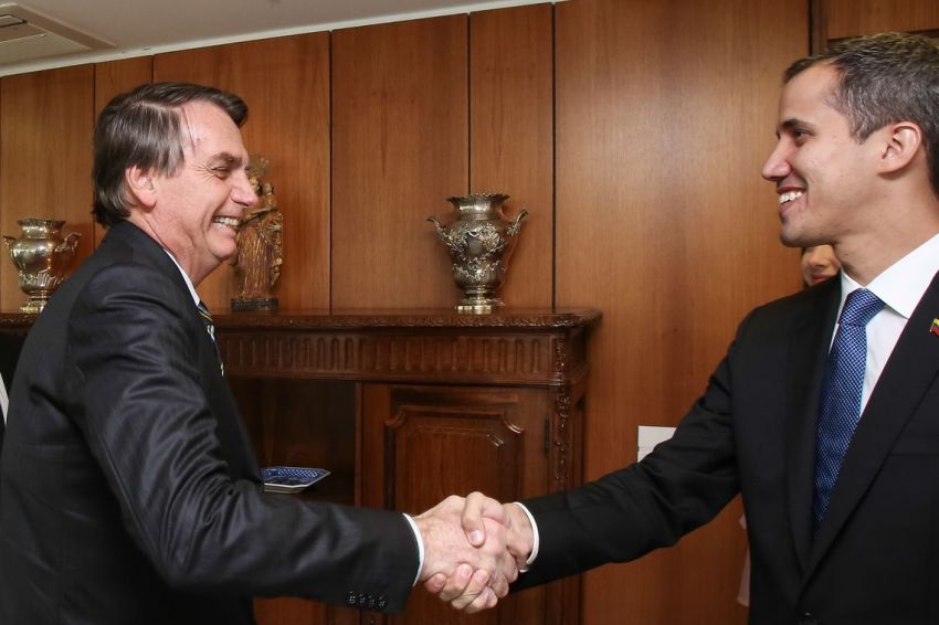 Guaidó diz que encontro com Bolsonaro marca relacionamento positivo
