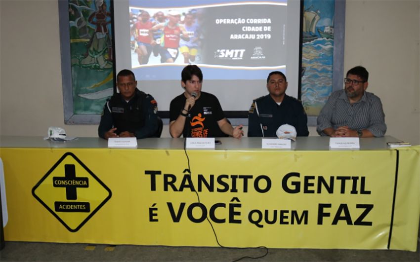SMTT garantirá mobilidade e segurança durante Corrida Cidade de Aracaju