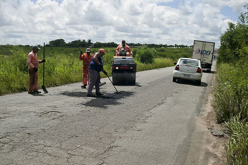 Operação Tapa Buraco prossegue nas rodovias sergipanas
