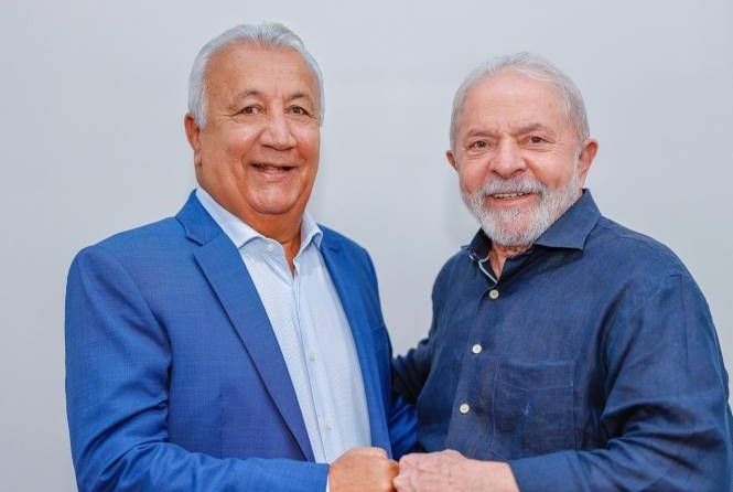 Jackson Barreto e Lula discutem política em São Paulo