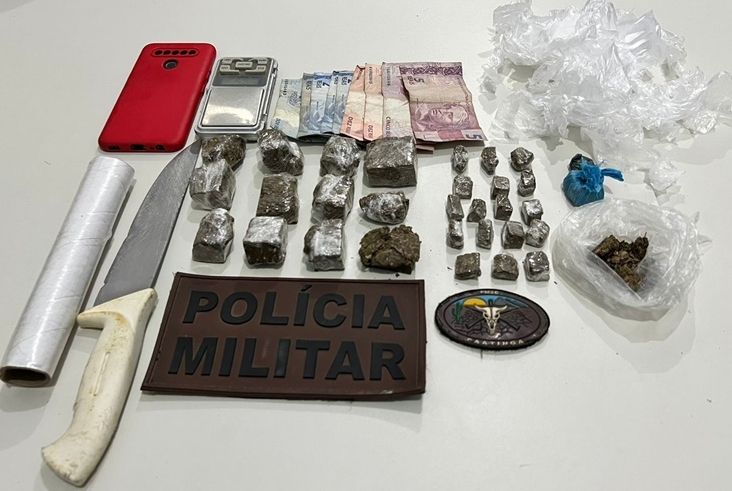 Dois homens são presos por tráfico de drogas em Monte Alegre