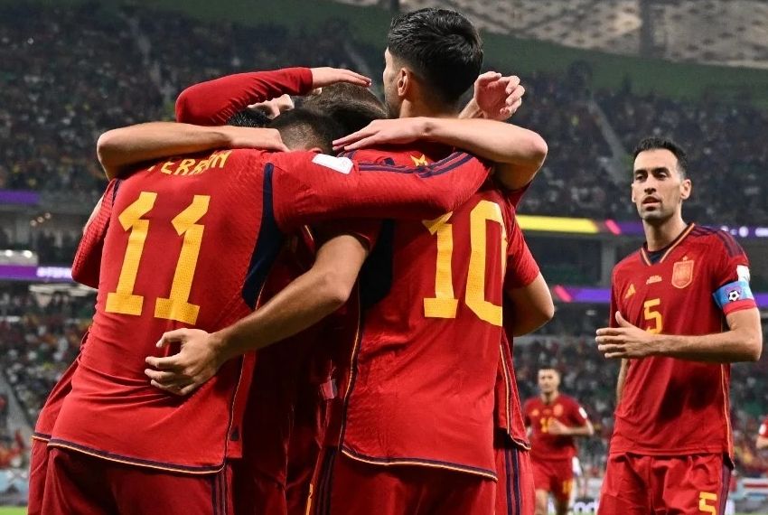 Espanha goleia a Costa Rica por 7 a 0 em estreia pela Copa do Mundo