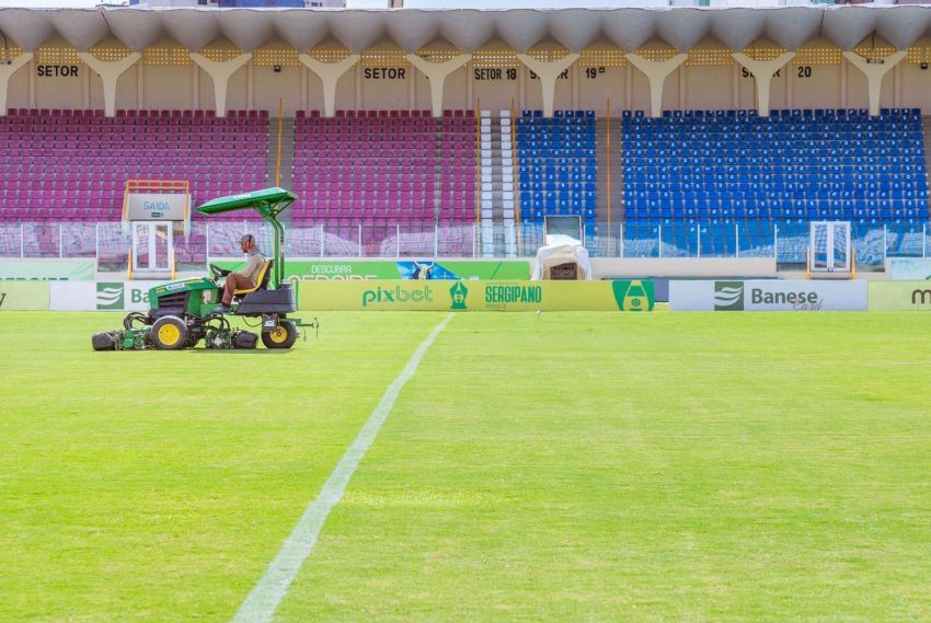 Arena Batistão está preparada para receber Sergipe x Botafogo