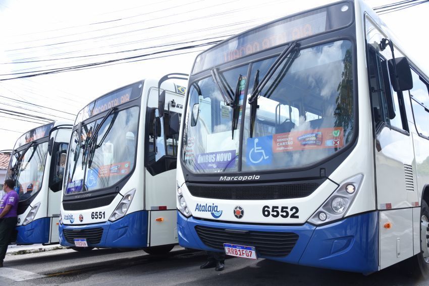 Aracaju recebe 20 novos veículos no sistema de transporte público