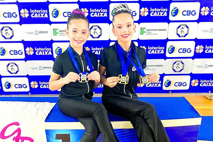 Ginastas do CCPA conquistam ouro e prata