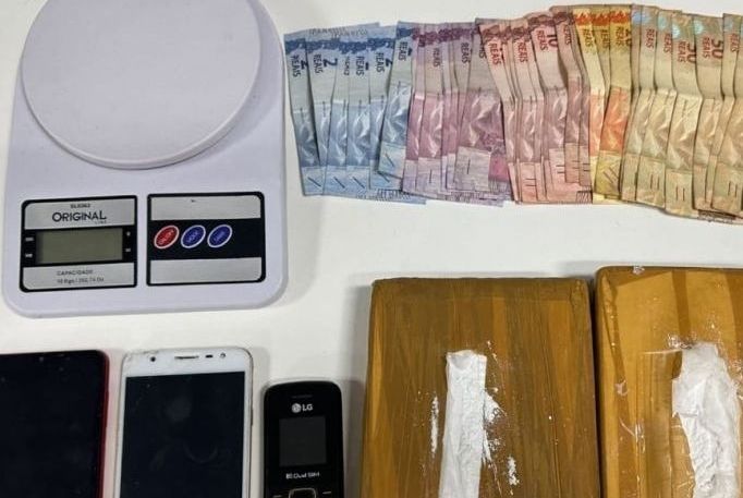 Polícia Civil apreende 2kg de cocaína avaliados em R$ 60 mil em Itabaiana