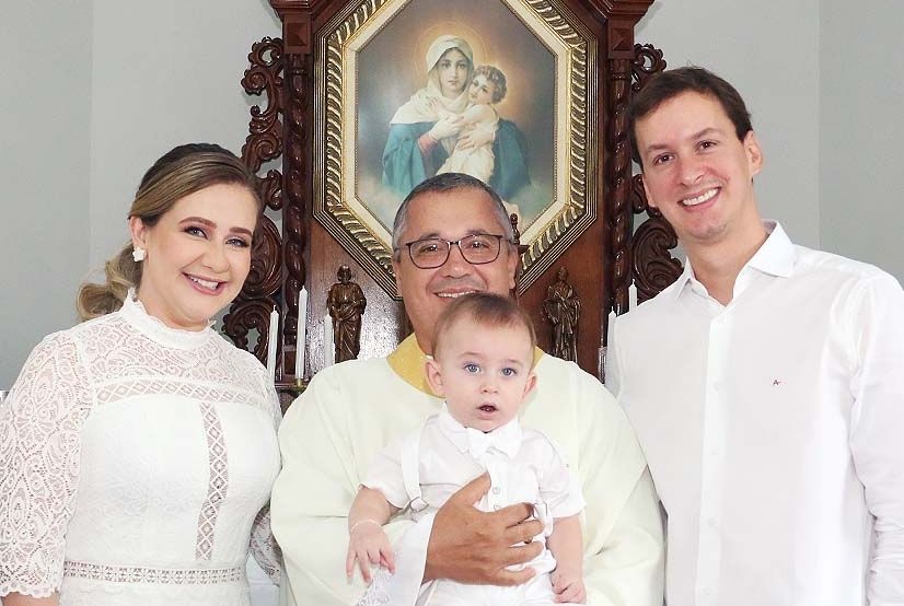 O lindo batizado de Davi Mota de Jesus Bastos