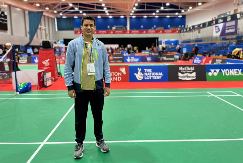 Fisioterapeuta lagartense acompanha Seleção Brasileira em campeonato na Inglaterra