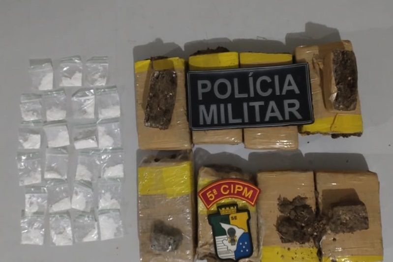 PM apreende drogas durante ocorrência de violência doméstica em Ilha das Flores