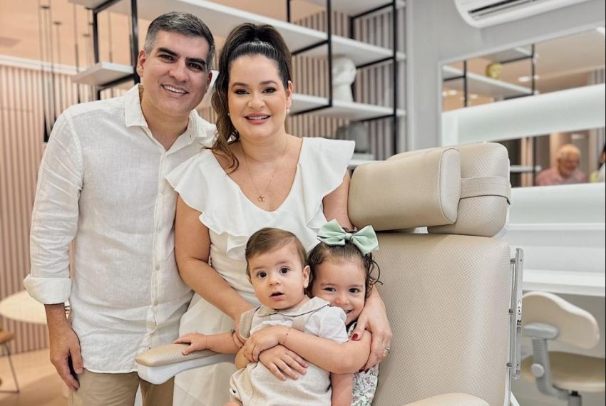 Luiza Negreiros acaba de inaugurar sua clínica