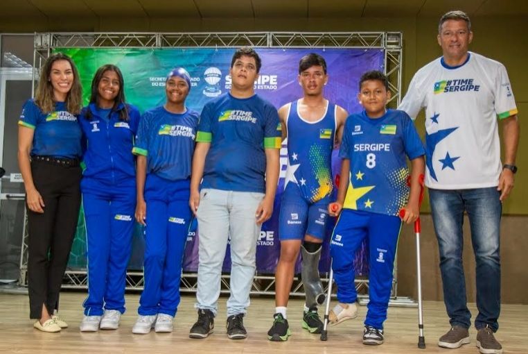 Paratletas representam Sergipe na etapa nacional das Paralímpiadas Escolares