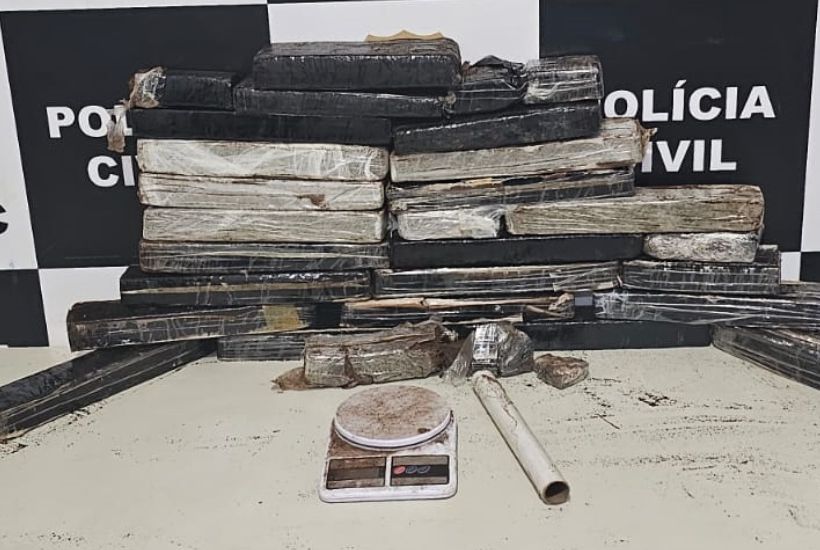 Polícia apreende 20kg de drogas em cumprimento a mandado de prisão
