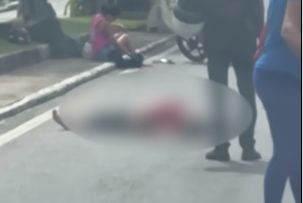 Acidente deixa duas pessoas feridas na Avenida Gonçalo Rollemberg Leite