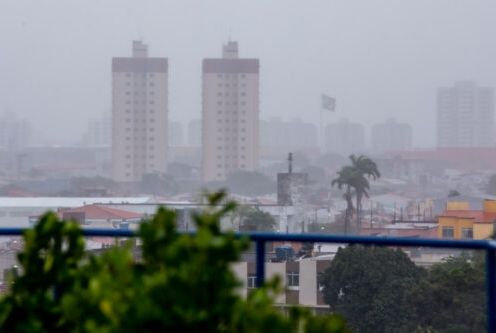 Sergipe: novo alerta prevê chuvas, trovoadas e descargas elétricas