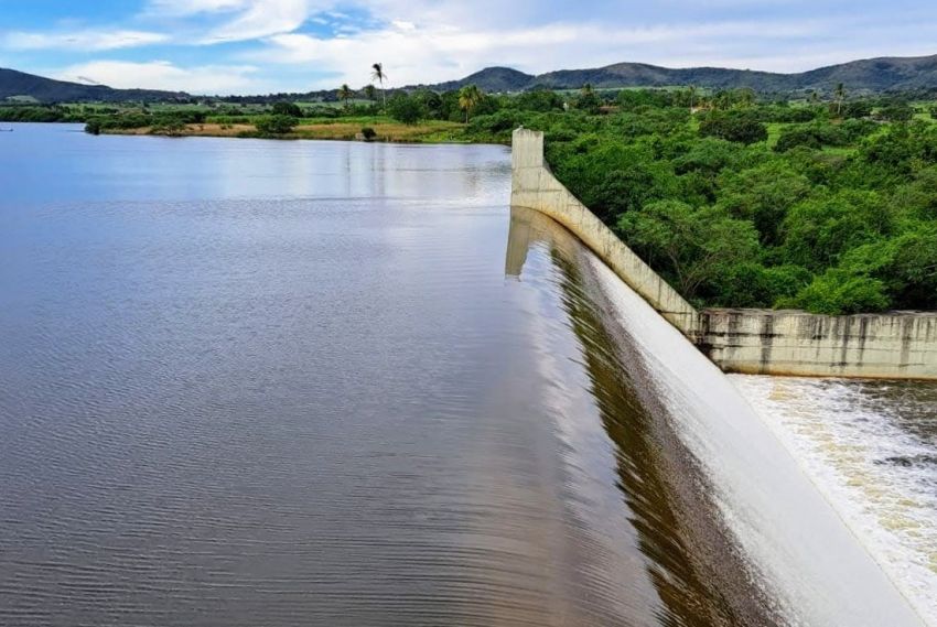 Barragens dos perímetros públicos irrigados de Sergipe estão cheias