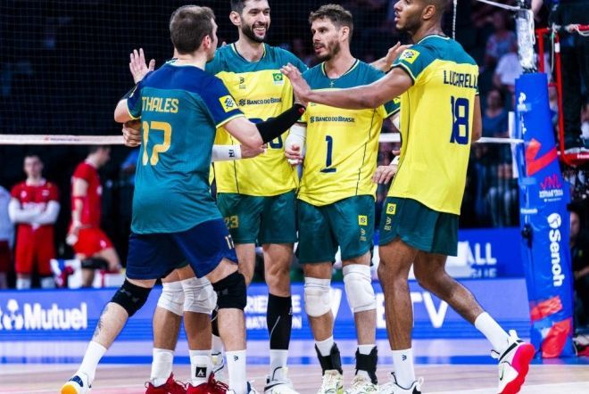 Definidos os 12 convocados da seleção masculina de vôlei para Paris