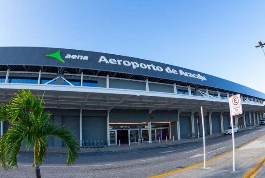 Aeroporto de Aracaju registra aumento de 10,06% no fluxo
