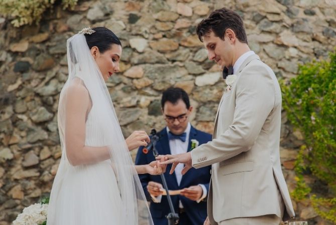 O lindo casamento de Mariana Mendonça e Jan Havlik