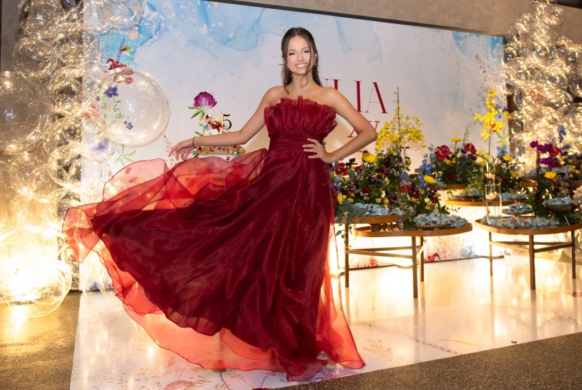 A festa de 15 anos de Júlia Nunes