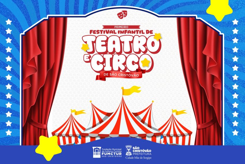 1º Festival Infantil de Teatro e Circo acontece neste domingo