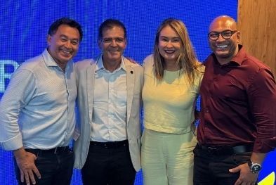 Dr. Aroldo Franca prestigia a posse no Fórum Empresarial de Sergipe