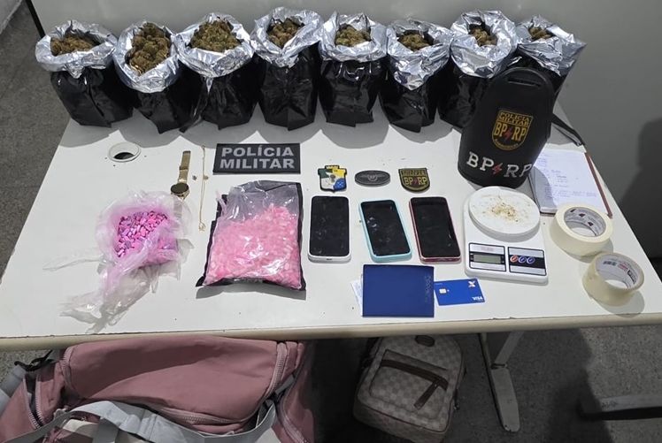 Casal é preso por suspeita de tráfico de drogas na capital