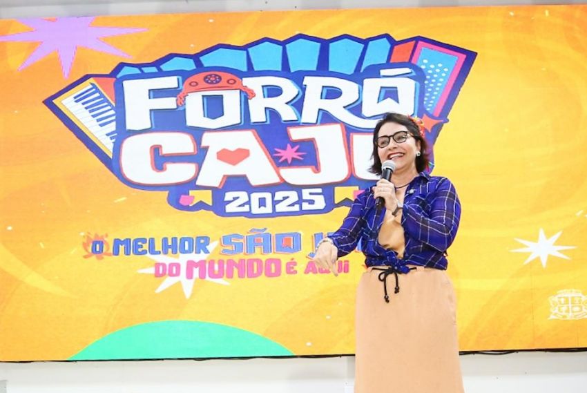 Prefeita Emília Corrêa anuncia programação do Forró Caju 2025