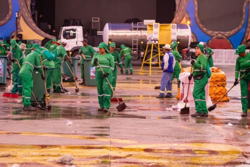 Forró Caju gera 36 toneladas de resíduos sólidos em 12 dias de festa
