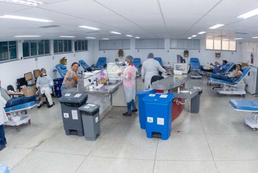Hemose registra mais de 13.800 doações de sangue no primeiro semestre