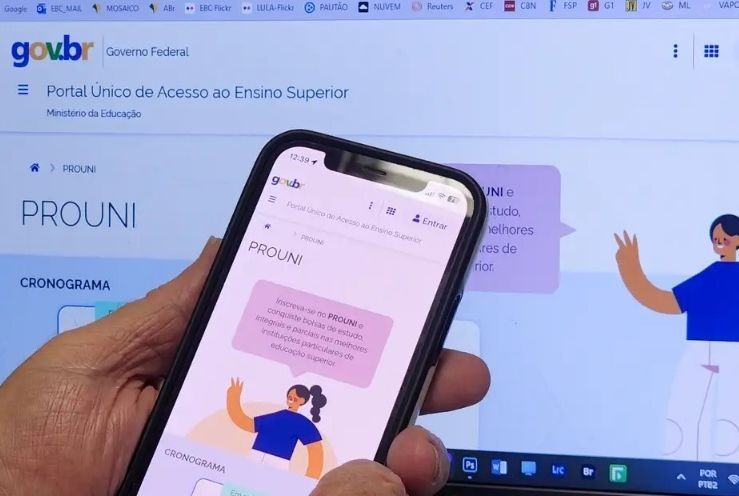 Inscrições para bolsas do Prouni no 2° semestre terminam nesta sexta