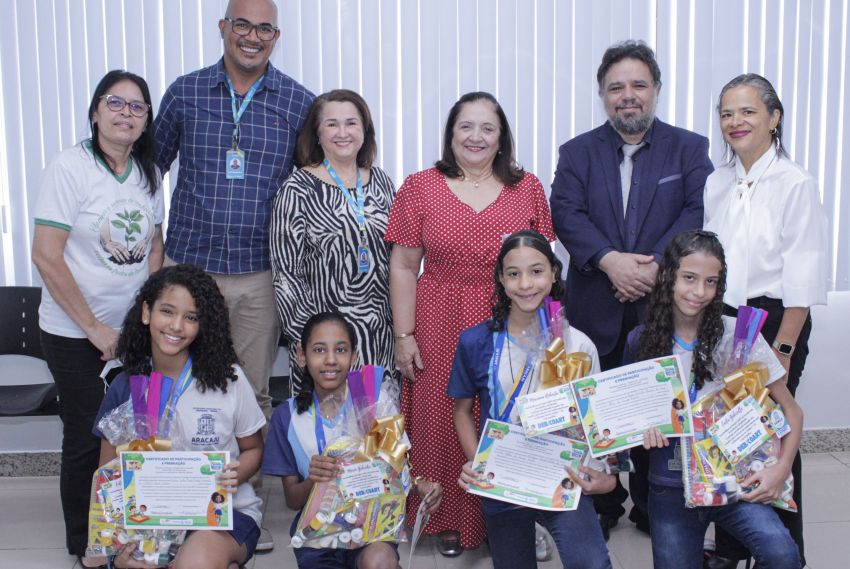 Estudantes de Aracaju são premiadas em etapa municipal