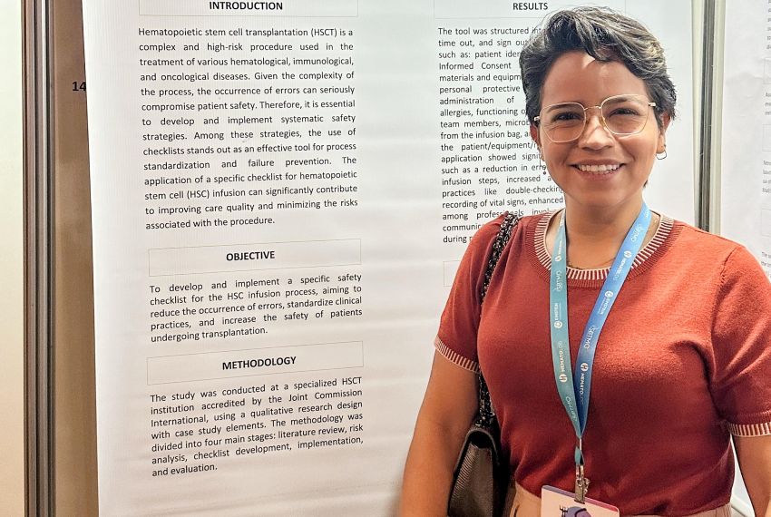 Enfermeira hematologista Wlly em Brasília