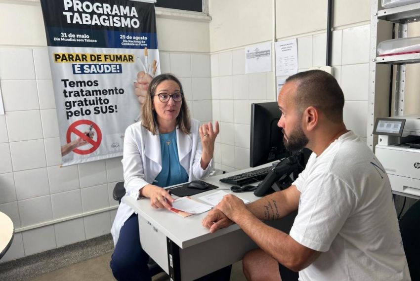 SMS oferece tratamento para quem deseja parar de fumar