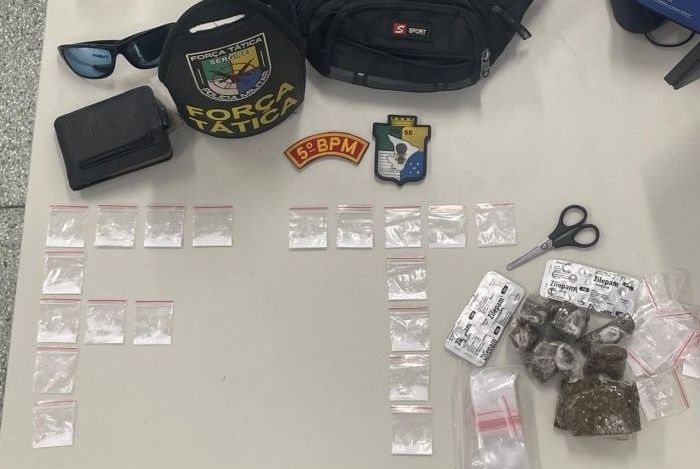 PM prende homem por tráfico de drogas em Socorro