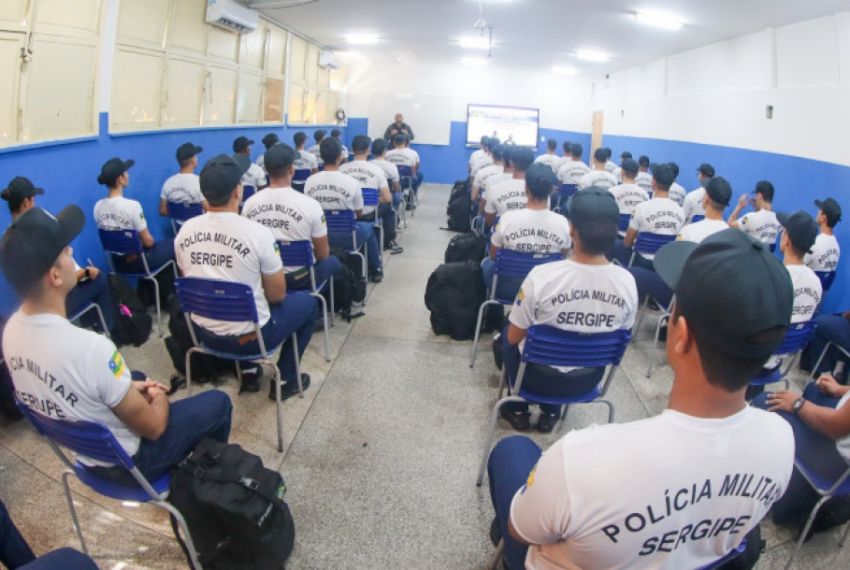 PM de Sergipe inicia formação de novos policiais aprovados em concurso