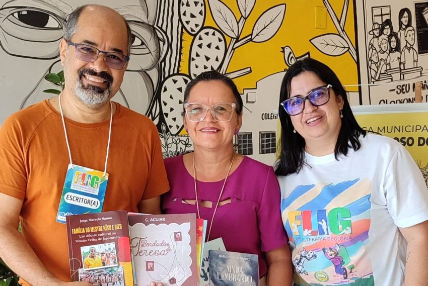 Joselito Miranda participou da Feira Literária