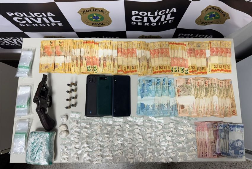 Polícia Civil prende homem por tráfico e arma irregular em Japaratuba