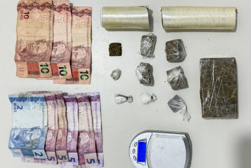 Operação conjunta apreende drogas e detém suspeitos de tráfico em Propriá