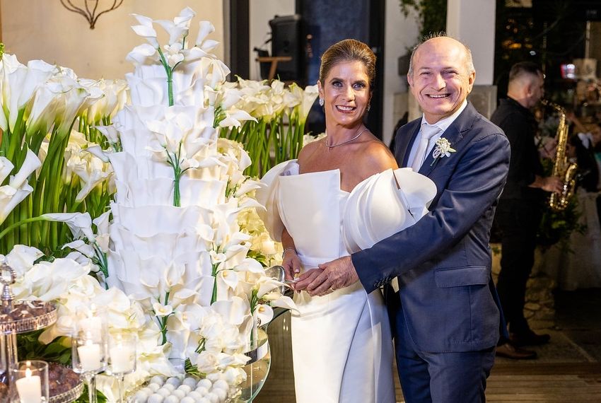 O elegante casamento de Patrícia Mendonça e Sérgio Dantas