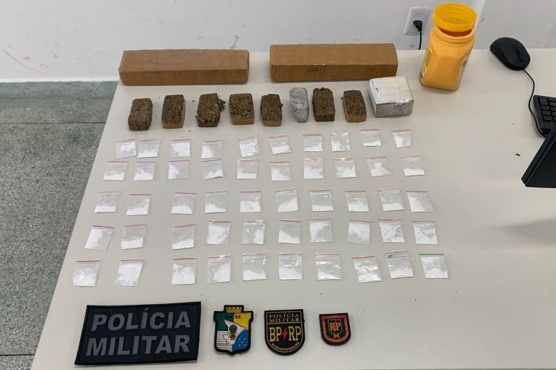 Polícia apreende mais de 2 Kg de entorpecentes na Zona Norte