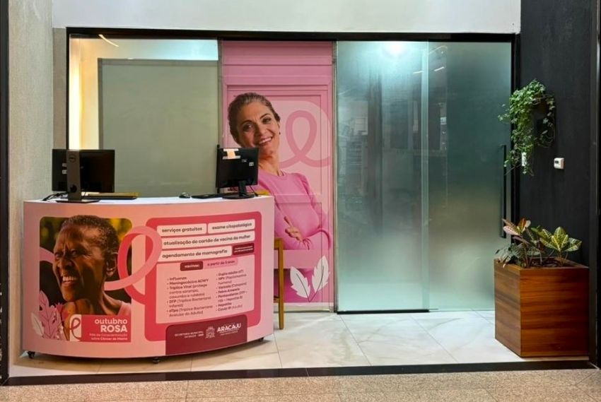 SMS prorroga campanha Outubro Rosa no RioMar Aracaju