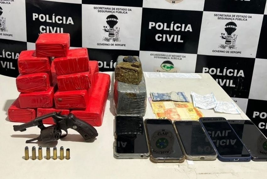 Operação Cérbero desarticula grupo ligado ao tráfico em Estância