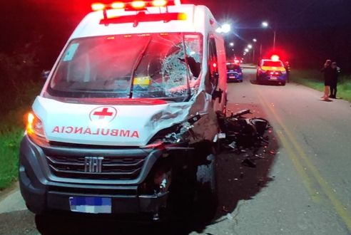 Motociclista morre em colisão frontal na SE-425, em Telha